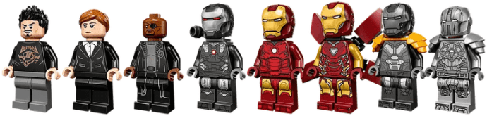 Блоковий конструктор LEGO Арсенал Залізної людини (76216)  Фото №3