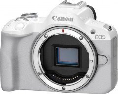 Бездзеркальний фотоапарат Canon EOS R50 Body White (5812C002)