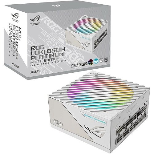 Блок питания Asus ROG LOKI SFX-L 850W Platinum White Edition  Фото №10