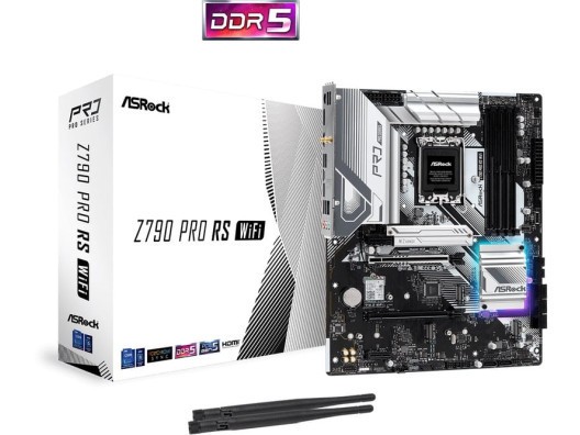 Материнська плата ASRock Z790 Pro RS WiFi  Фото №0