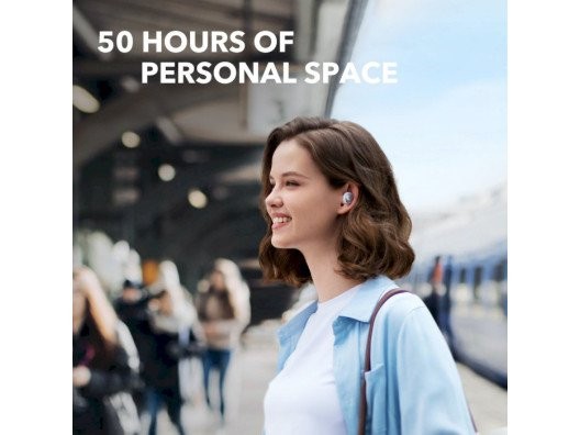 Наушники TWS Anker SoundCore Space A40 White (A3936G21)  Фото №8
