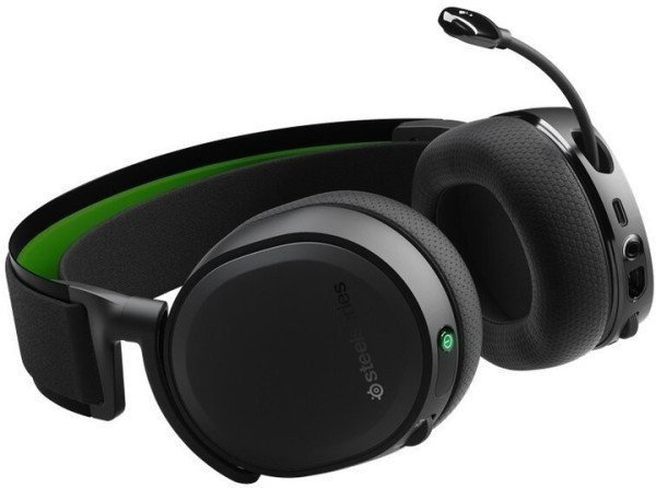 Наушники с микрофоном SteelSeries Arctis 7X Plus Black (61472)  Фото №1