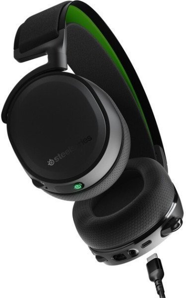 Наушники с микрофоном SteelSeries Arctis 7X Plus Black (61472)  Фото №3