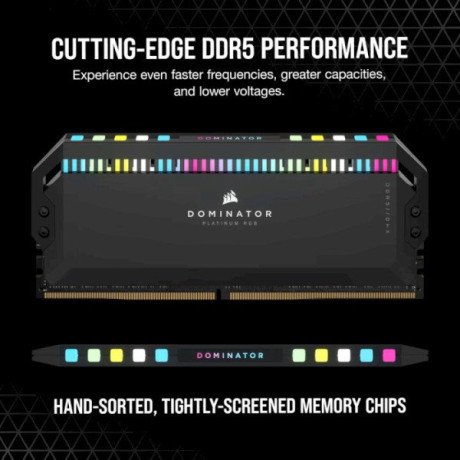 Память для настольных компьютеров Corsair 64 GB (2x32GB) DDR5 6800 MHz DOMINATOR PLATINUM RGB  Фото №8
