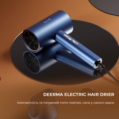 Фэн Deerma Electric Hair Drier (DEM-CF15W)  Фото №8