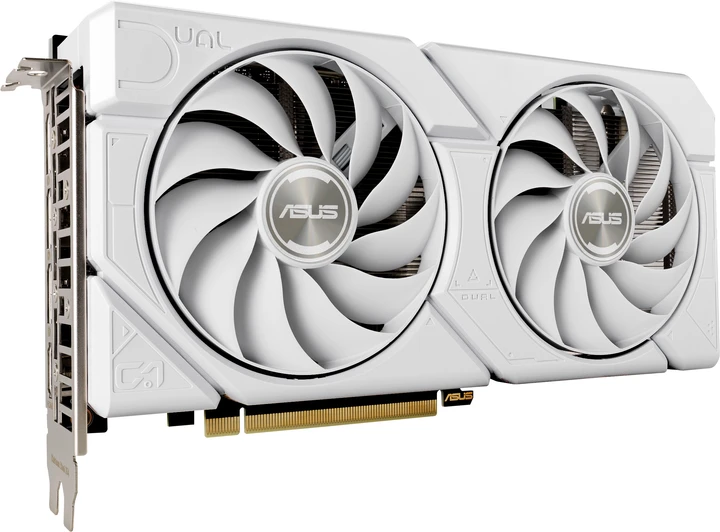 Видеокарта Asus Dual GeForce RTX 4070 EVO White OC Edition 12GB GDDR6X (DUAL-RTX4070-O12G-EVO-WHITE) White  Фото №1