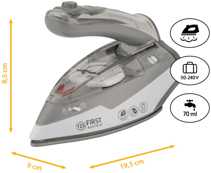 Дорожный утюг First FA-5640-3  Фото №1