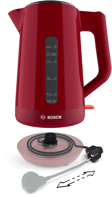 Електрочайник Bosch TWK1M124  Фото №1