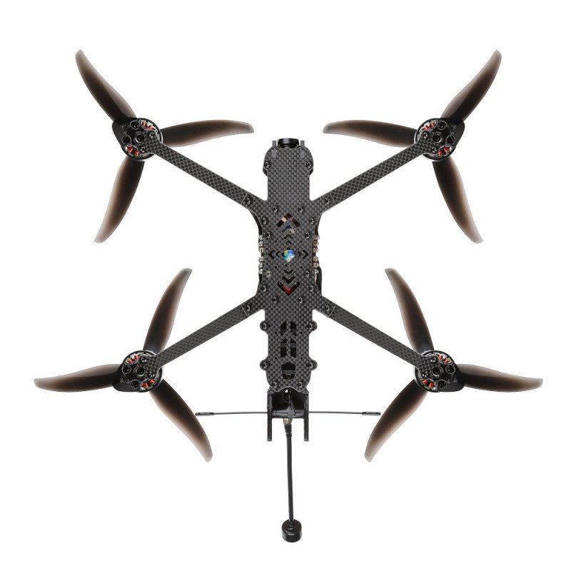 Квадрокоптер(дрон) FPV MonoLit Lion 7 v2 Analog 5.8G 2.5W 2812 1150KV Twilight Camera 6s ELRS 915/868MHz Black