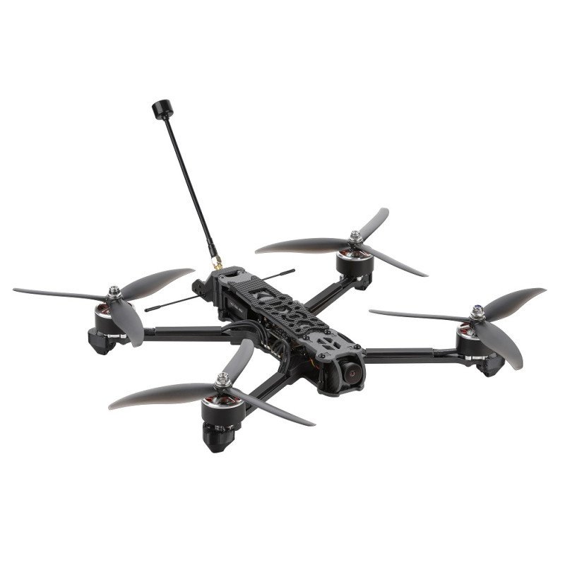 Квадрокоптер(дрон) FPV MonoLit Lion 7 v2 Analog 5.8G 2.5W 2812 1150KV Twilight Camera 6s ELRS 915/868MHz Black  Фото №1
