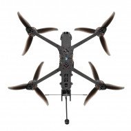 Квадрокоптер(дрон) FPV MonoLit Lion 7 v2 Analog 5.8G 2.5W 2812 1150KV Twilight Camera 6s ELRS 915/868MHz Black