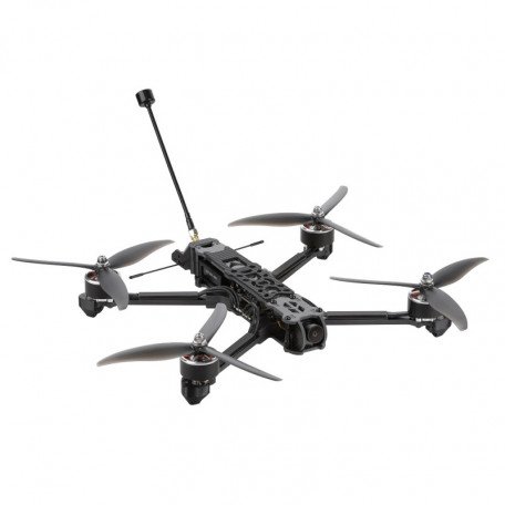 Квадрокоптер(дрон) FPV MonoLit Lion 7 v2 Analog 5.8G 2.5W 2812 1150KV Twilight Camera 6s ELRS 915/868MHz Black  Фото №1