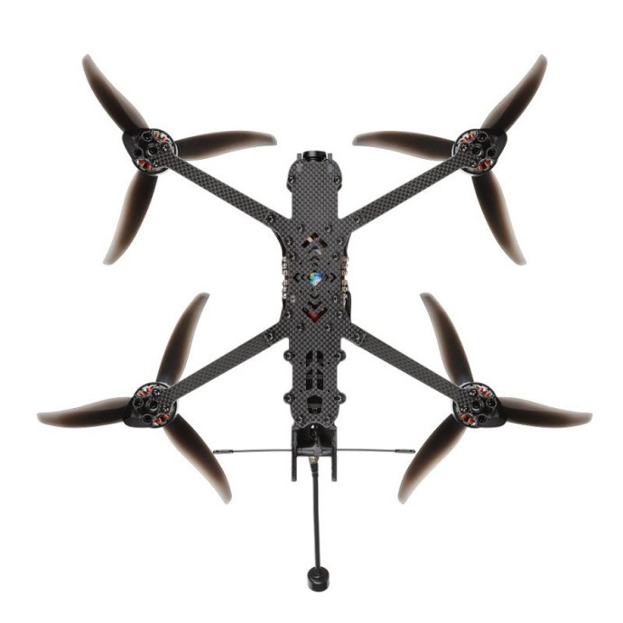 Квадрокоптер(дрон) FPV MonoLit Lion 7 v2 Analog 5.8G 2.5W 2812 1150KV Twilight Camera 6s ELRS 915/868MHz Black