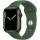 Смарт-годинник Apple Watch Series 7 GPS + Cellular 45mm Silver Stainless Steel Case w. Starlight Sport Band (MKJD3) Green Aluminum Case with Clover Sp