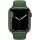 Смарт-годинник Apple Watch Series 7 GPS + Cellular 45mm Silver Stainless Steel Case w. Starlight Sport Band (MKJD3) Green Aluminum Case with Clover Sp  Фото №0