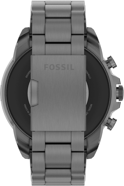 Смарт-часы Fossil Gen 6 44mm Smoke Stainless Steel (FTW4059)  Фото №3