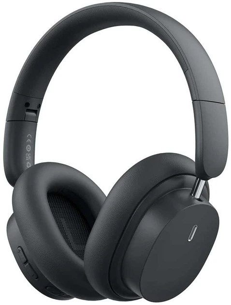 Наушники с микрофоном Baseus Bowie D05 Encok Wireless Grey (NGTD020213)  Фото №0