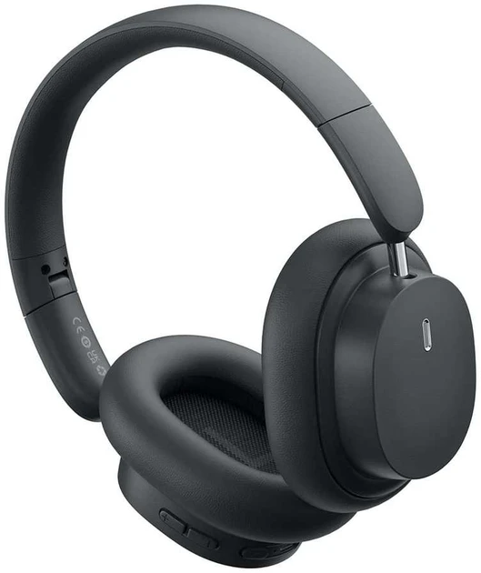 Наушники с микрофоном Baseus Bowie D05 Encok Wireless Grey (NGTD020213)  Фото №2