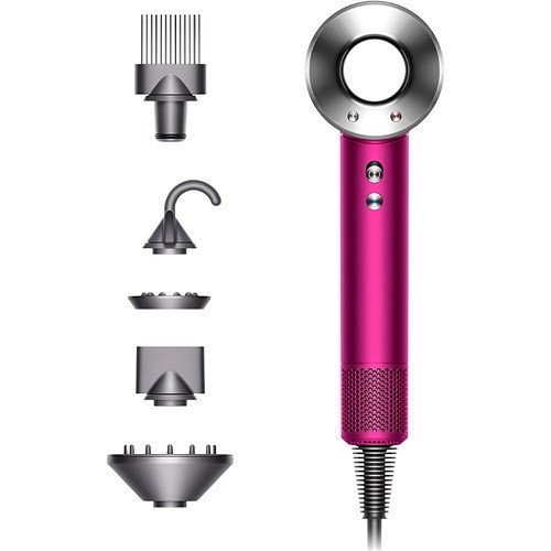 Фэн Dyson HD07 Supersonic Fuchsia/Nickel (390244-01)