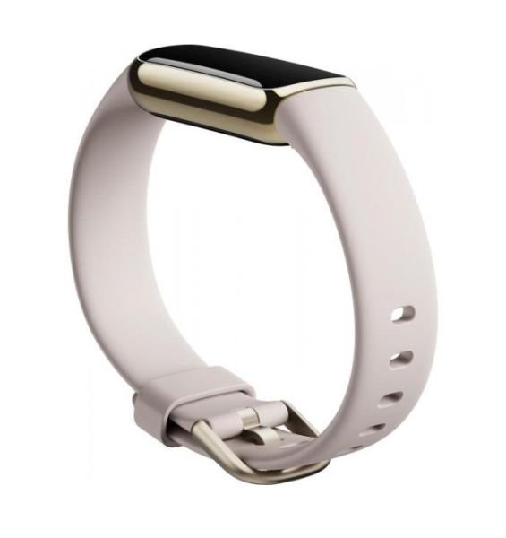 Фитнес-браслет Fitbit Luxe Lunar White/Soft Gold (FB422GLWT)  Фото №1