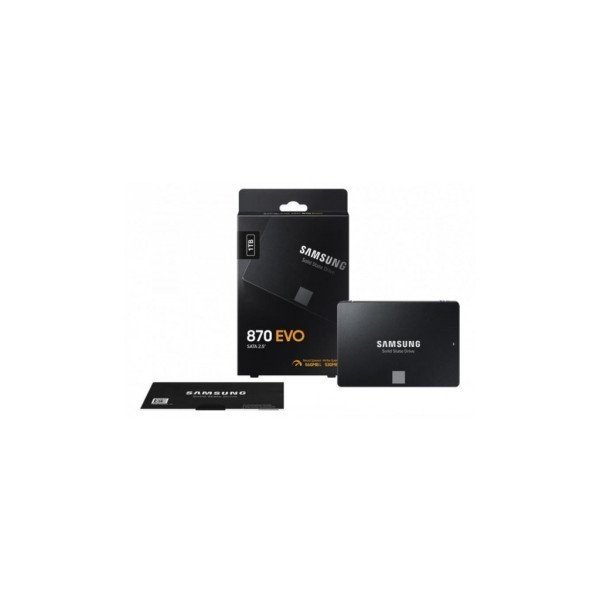 SSD накопитель Samsung 870 EVO 1 TB (MZ-77E1T0B)  Фото №1