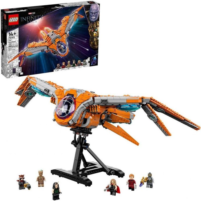 Авто-конструктор LEGO Marvel Корабель Вартових (76193)  Фото №0