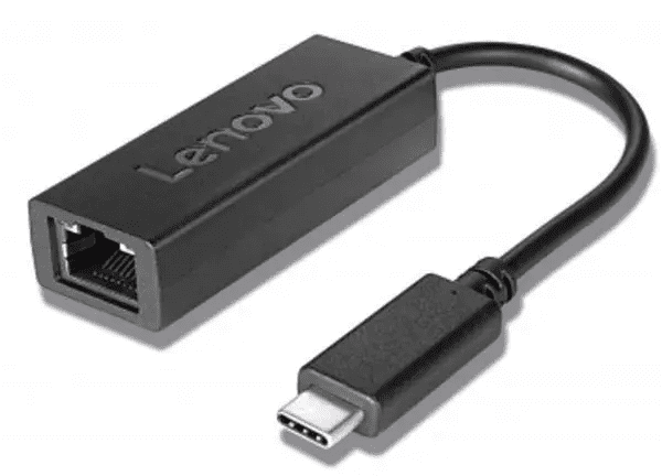Перехідник Lenovo USB-C to RJ45 Gigabit Ethernet Adapter (GX90M41965)  Фото №0