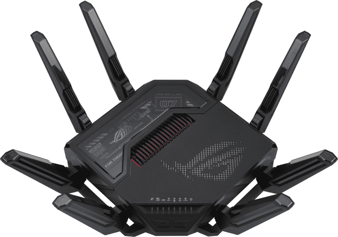 Бездротовий маршрутизатор (роутер) Asus ROG Rapture GT-BE98 (90IG08F0-MO9A0V)  Фото №7