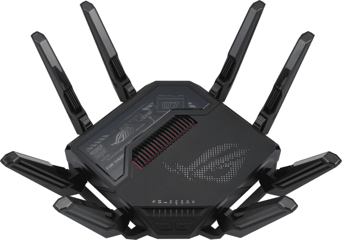 Бездротовий маршрутизатор (роутер) Asus ROG Rapture GT-BE98 (90IG08F0-MO9A0V)  Фото №7