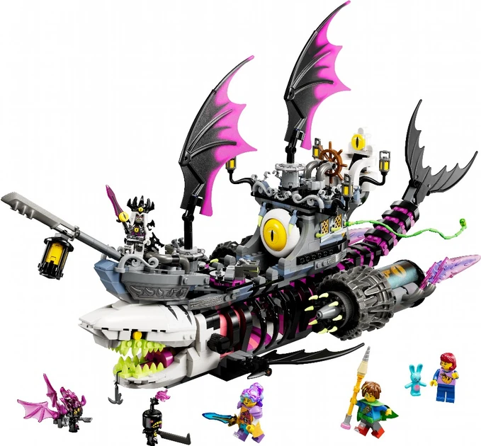 Блоковый конструктор LEGO Корабль Кошмарной Акулы (71469)  Фото №0