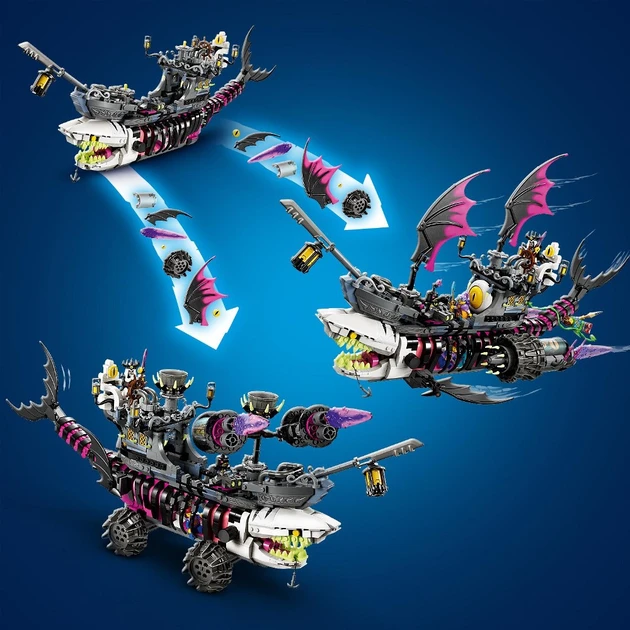 Блоковый конструктор LEGO Корабль Кошмарной Акулы (71469)  Фото №4