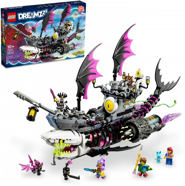 Блоковый конструктор LEGO Корабль Кошмарной Акулы (71469)  Фото №7