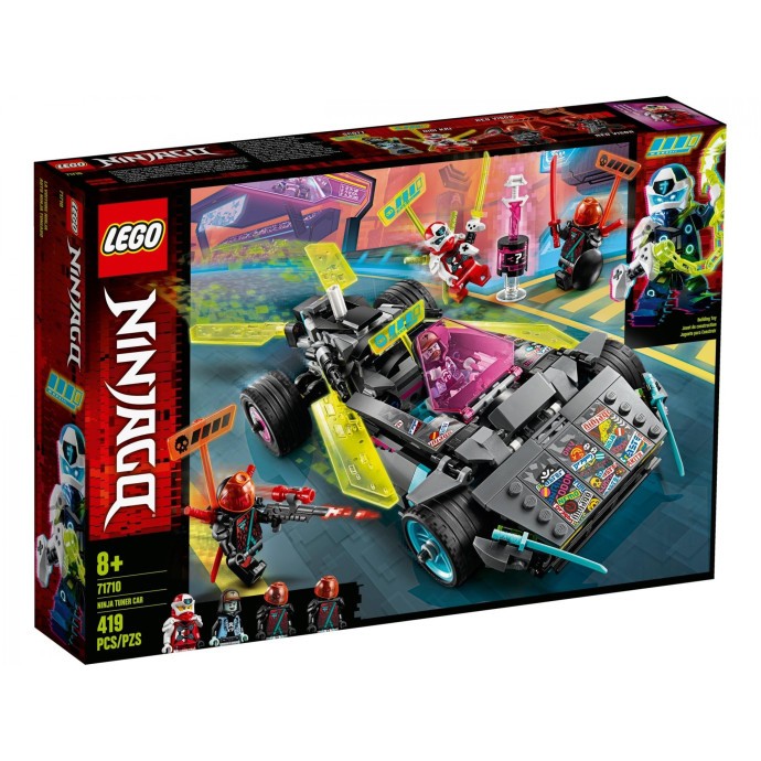 Блоковий конструктор LEGO NINJAGO Тюнінгований ніндзямобіль (71710)  Фото №0