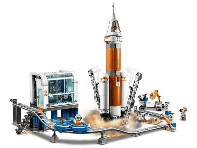 Блоковий конструктор LEGO City Ракета та пульт управління запуску в космос (60228)  Фото №1