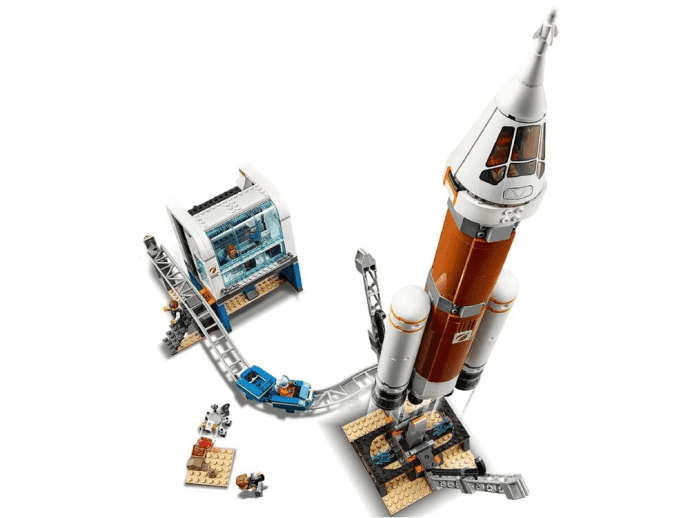 Блоковий конструктор LEGO City Ракета та пульт управління запуску в космос (60228)  Фото №2