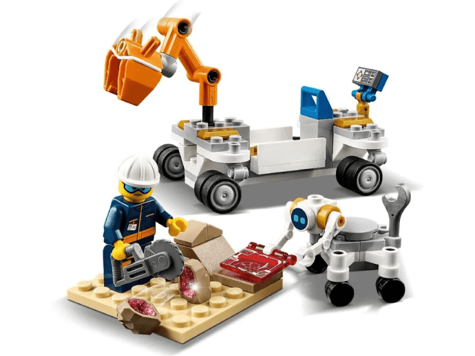 Блоковий конструктор LEGO City Ракета та пульт управління запуску в космос (60228)  Фото №4