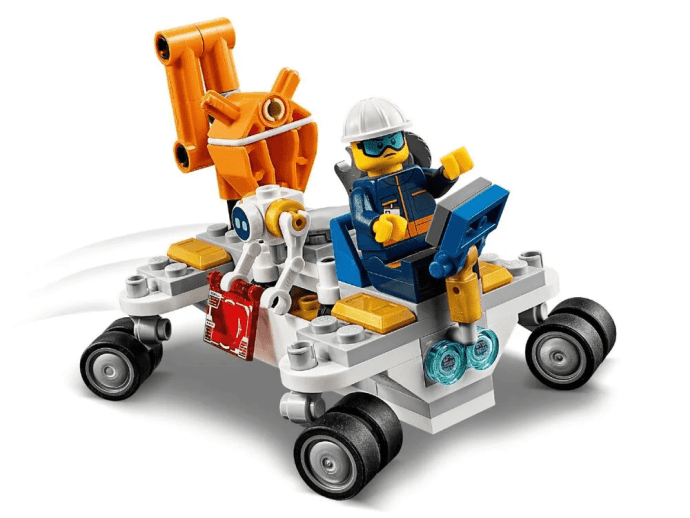 Блоковий конструктор LEGO City Ракета та пульт управління запуску в космос (60228)  Фото №5