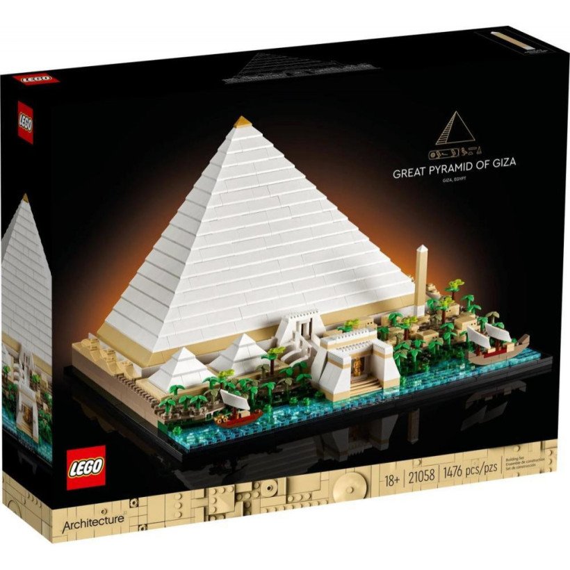 Блоковий конструктор LEGO Піраміда Хеопса (21058)  Фото №5