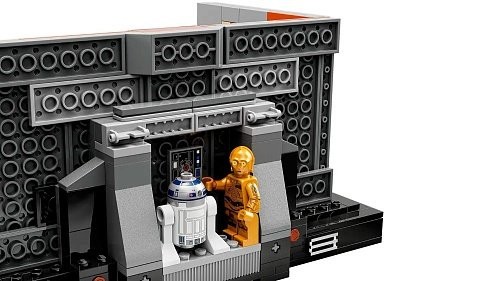 Блоковый конструктор LEGO Star Wars Диорама «Уплотнитель мусора на Звезде Смерти» (75339)  Фото №1
