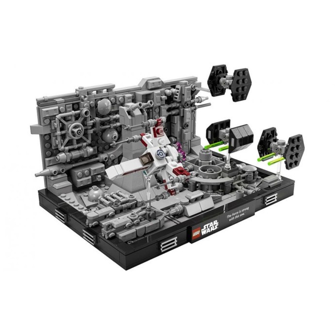 Блоковый конструктор LEGO Star Wars Диорама «Полет над Звездой Смерти» (75329)  Фото №0