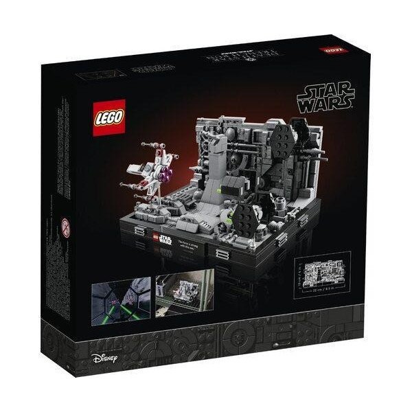 Блоковый конструктор LEGO Star Wars Диорама «Полет над Звездой Смерти» (75329)  Фото №3