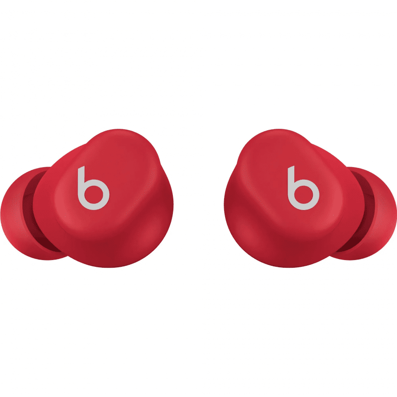 Наушники TWS Beats by Dr. Dre Solo Buds Transparent Red (MUW03)  Фото №2