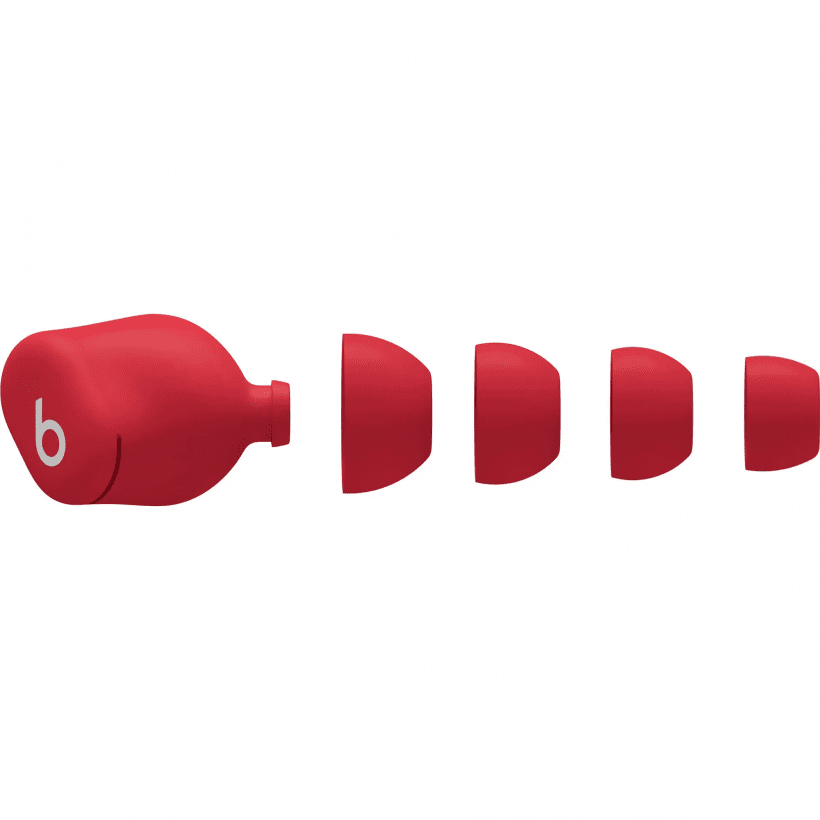 Наушники TWS Beats by Dr. Dre Solo Buds Transparent Red (MUW03)  Фото №3