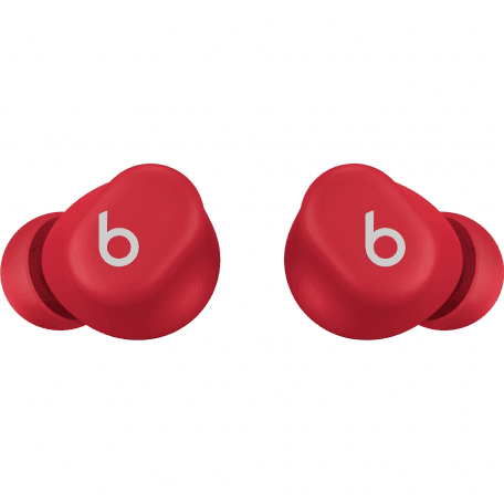 Наушники TWS Beats by Dr. Dre Solo Buds Transparent Red (MUW03)  Фото №2