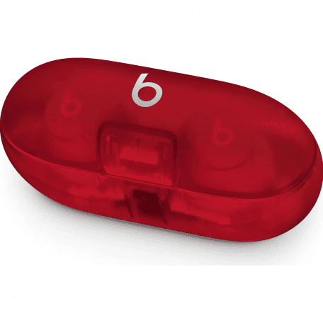 Наушники TWS Beats by Dr. Dre Solo Buds Transparent Red (MUW03)  Фото №4