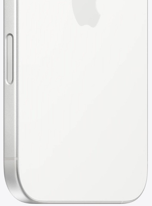 Смартфон Apple iPhone 16 eSIM 256GB White (MYAY3)  Фото №1