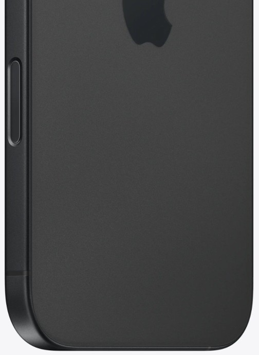 Смартфон Apple iPhone 16 eSIM 256GB Black (MYAX3)  Фото №1