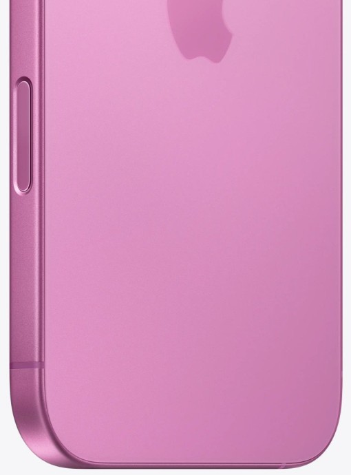 Смартфон Apple iPhone 16 eSIM 256GB Pink (MYD03)  Фото №1
