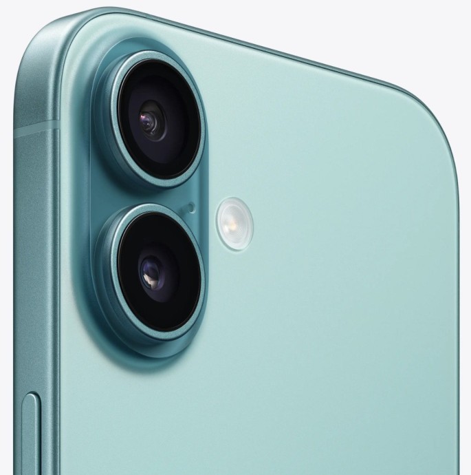 Смартфон Apple iPhone 16 eSIM 256GB Teal (MYD23)  Фото №2
