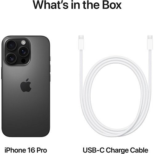 Смартфон Apple iPhone 16 Pro 512GB Black Titanium (MYNM3)  Фото №6